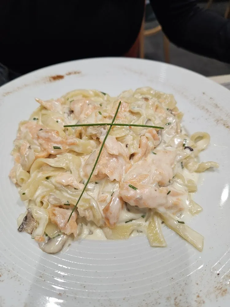 Tagliatelles Au Saumon